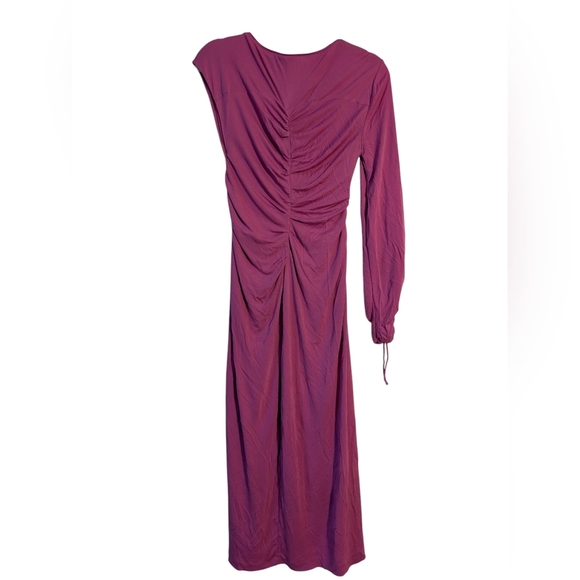 Zara Woman M Asymmetrical Solo Sleeve Maxi NWT - Picture 7 of 8